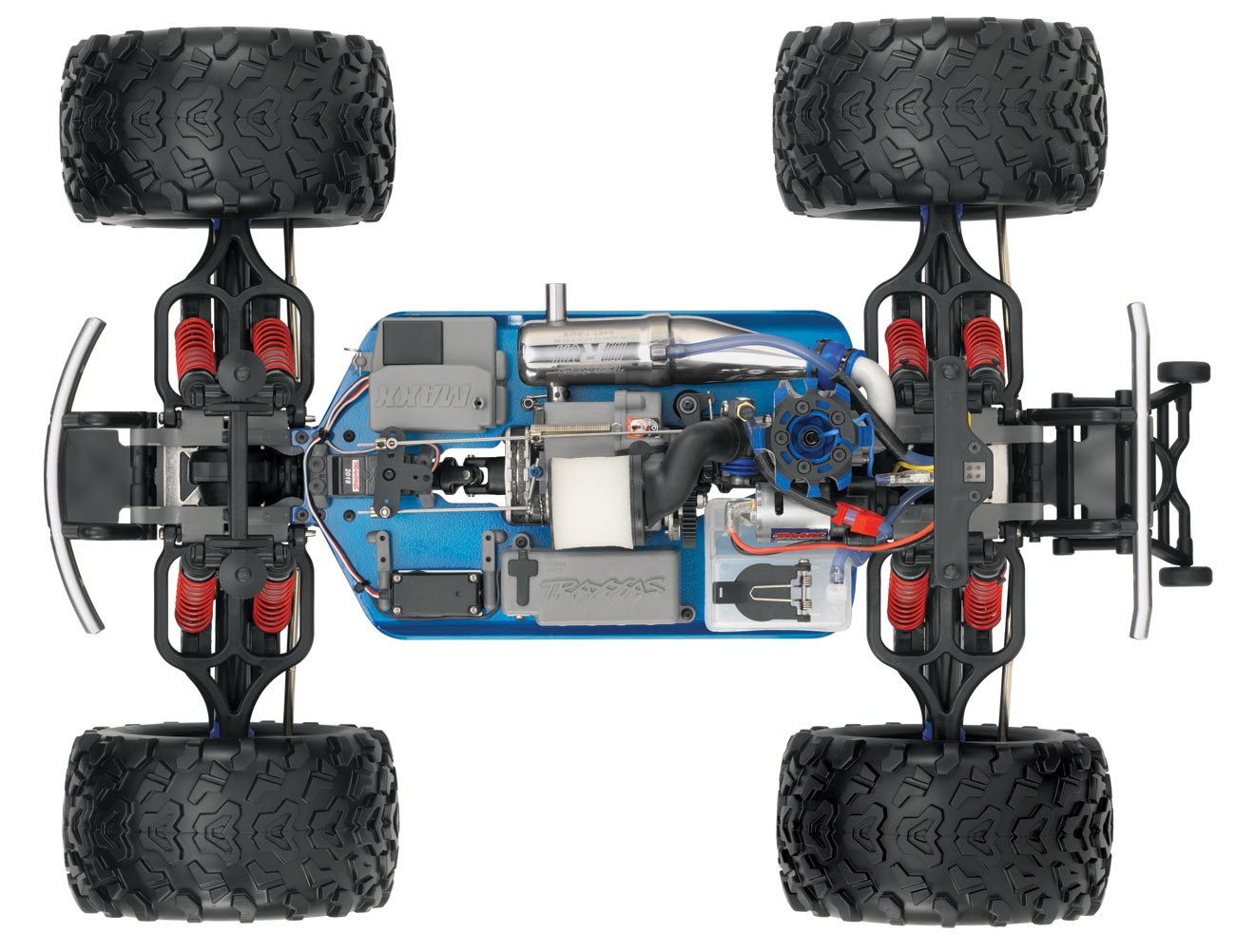 Радиоуправляемая машина Traxxas T-MAXX 3.3 Nitro 1:10 4WD TQi Bluetooth  module TSM TRA49077-3-B Купить с доставкой